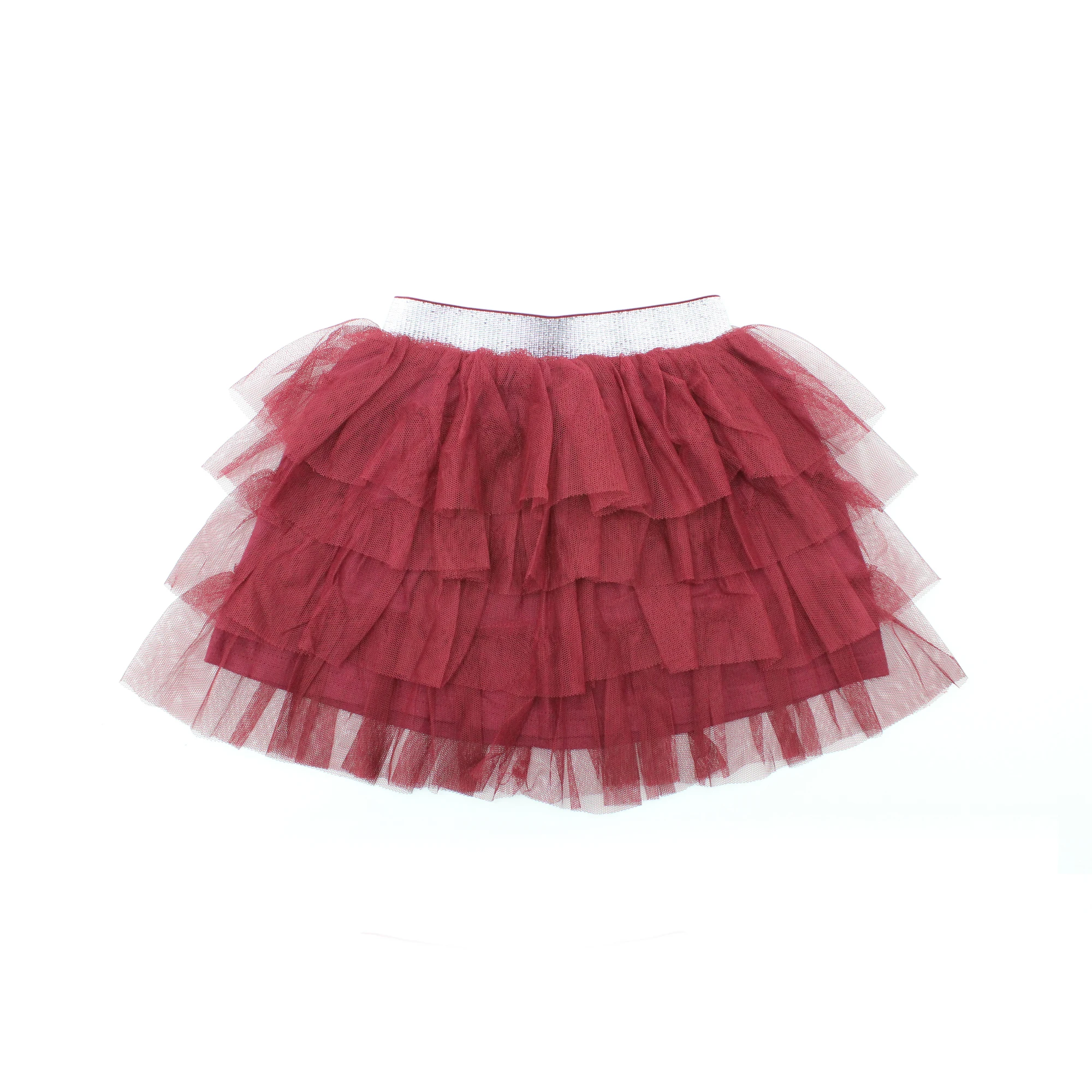
Soft stretch belt S/J lining with mesh tutu skirt for baby fashionable clothing girl infant clothes with wholesale price 