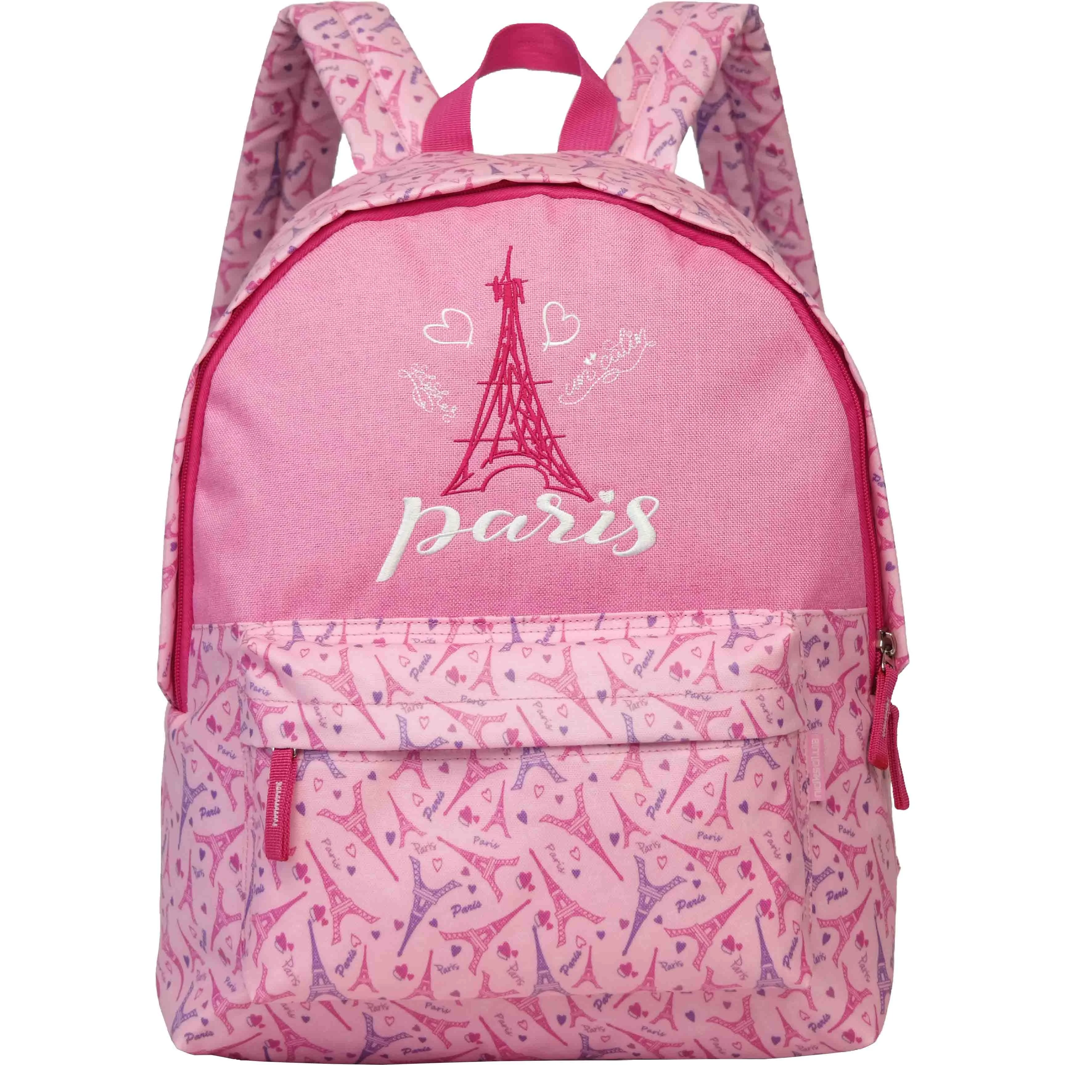 

Hot selling school backpacks smart backpack bag cartoon backpacks, Gradinet ramp/flower/tower