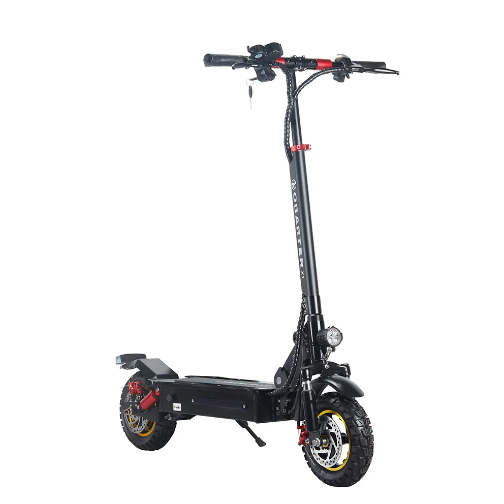 

EU warehouse OBARTER 10 inch 21AH powerful Folding electric motorcycle scooter