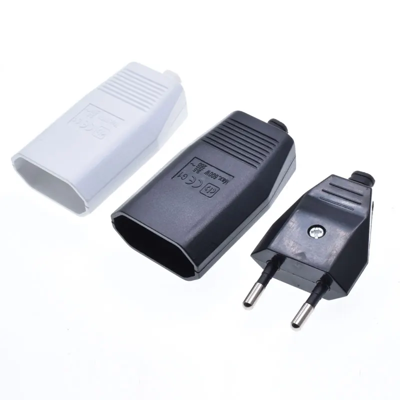 欧盟插头适配器类型 c 圆形 2 引脚 4.