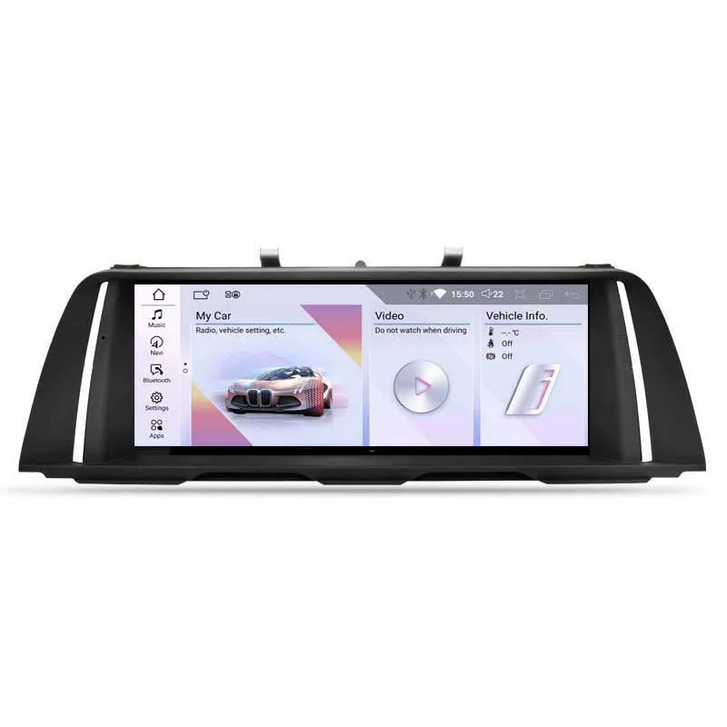 

MCX Head Unit Radio 4G 8 Core 10.25 Blueray GPS Navigation Screen Display Android Carplay for BMW F10 5 Series NBT CIC F11 2013