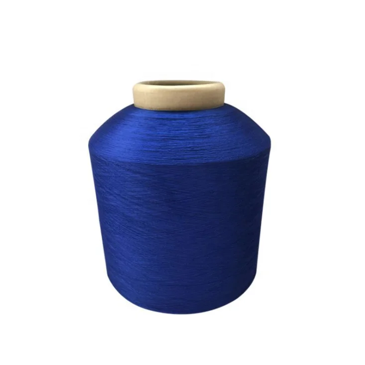 
High stretch polyester yarn covering spandex yarn for knitting socks 