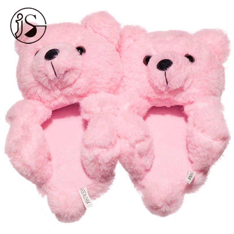 

2021 fashion women fur slippers comfortable teddy bear slippers fur slippers, Picture