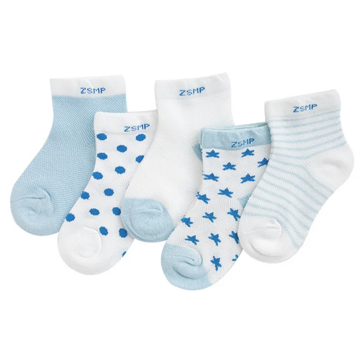 

Wholesale nice price fashion popular high quality children breathable pure cotton baby socks