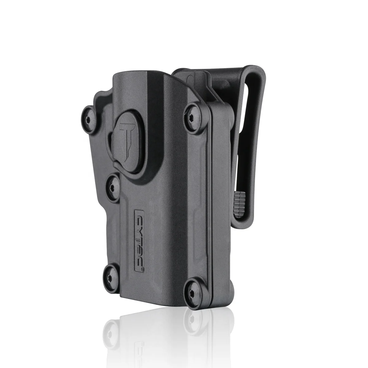 

Cytac Mega-fit polymer gun holster self defence products universal OWB tactical holster for most Glock Sig CZ Beretta, Black