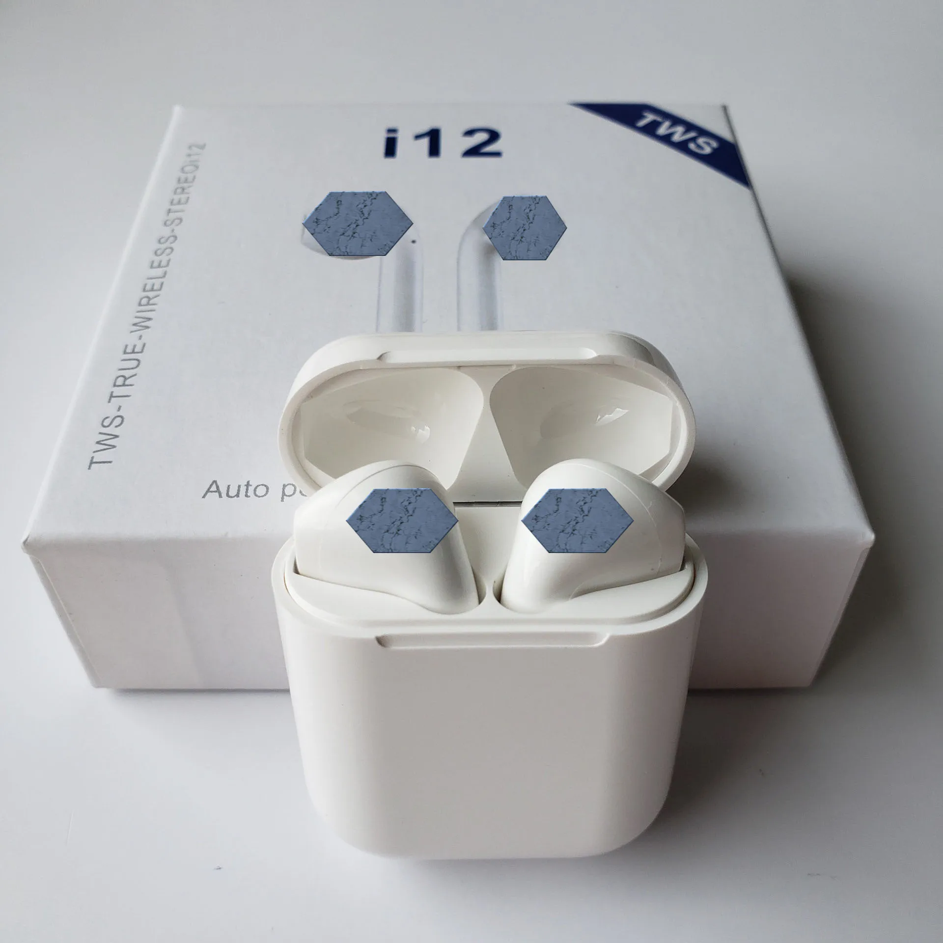 

Wholesale I12 Earphones Bt Cheap Wireless I12 Tws In Earphones Bt I12 Earbuds Audifonos Earphone, Picture showed