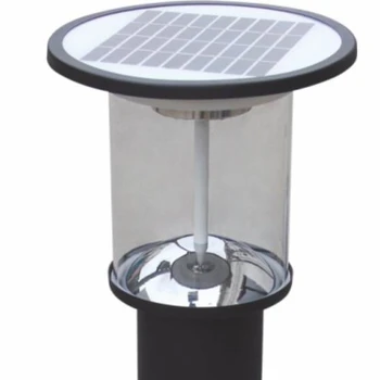 Stainless Steel Solar Powered Led Lamp Waterproof Outdoor Vintage