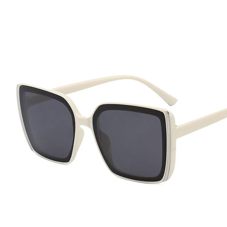 

2021 NEW Super Hot Eyewear Trend Design Oversize Women Sunglasses Cool Square Shades