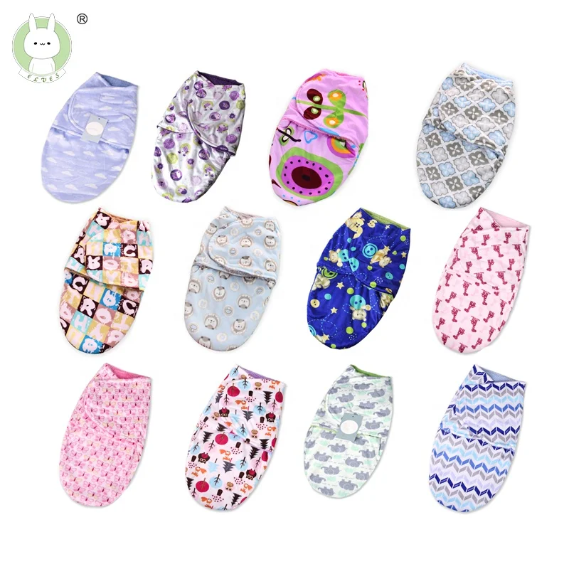 
Babies Sleeping Bags Newborn Baby Cocoon Swaddle Wrap Envelope Short Plush Warm Cotton Baby Blanket Swaddling Wrap 