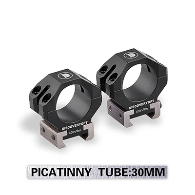 

Scope mounts Titanium Alloy Mount  Diameter Medium Profile for 21mm Picatinny Weaver Rail Riflescope Moun, Black