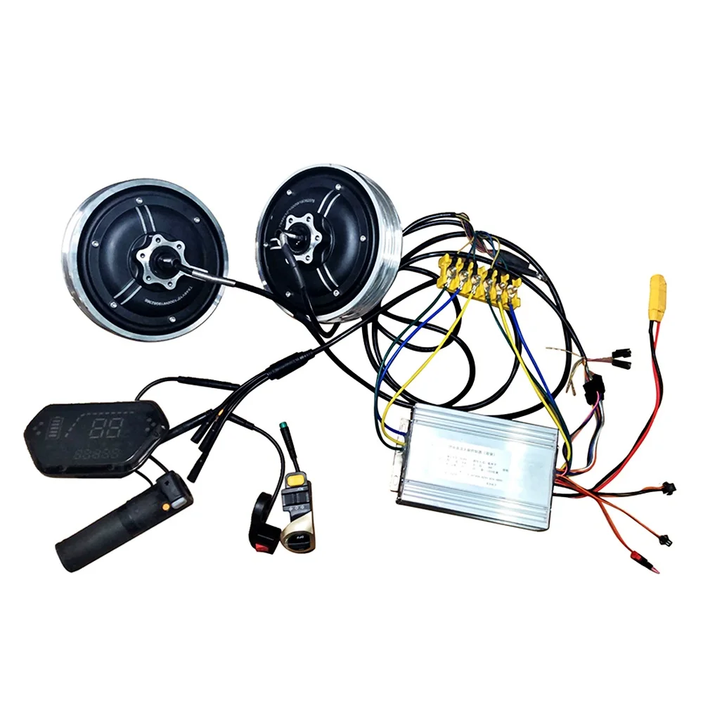 2 hub motors 1 controller