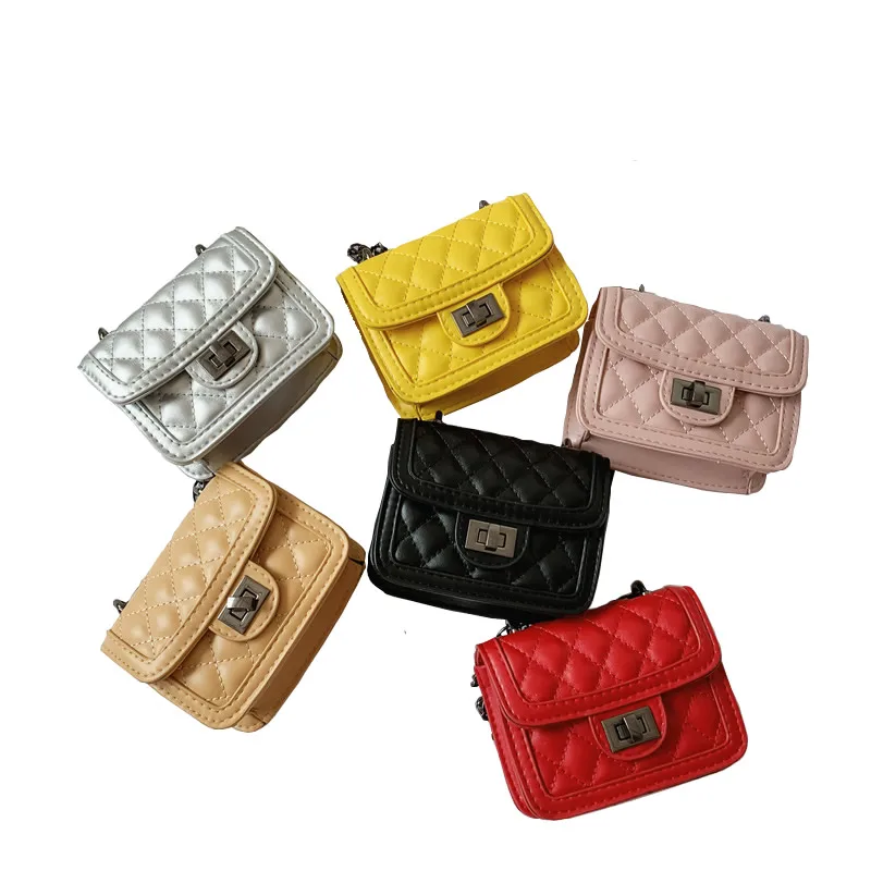 

korean fashion small bag for kids with channel design