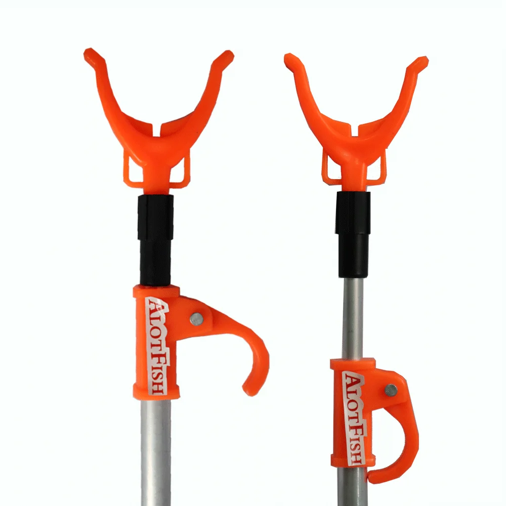 

Portable Telescopic Aluminum Alloy Fishing Rod Holder Bracket With High Quality