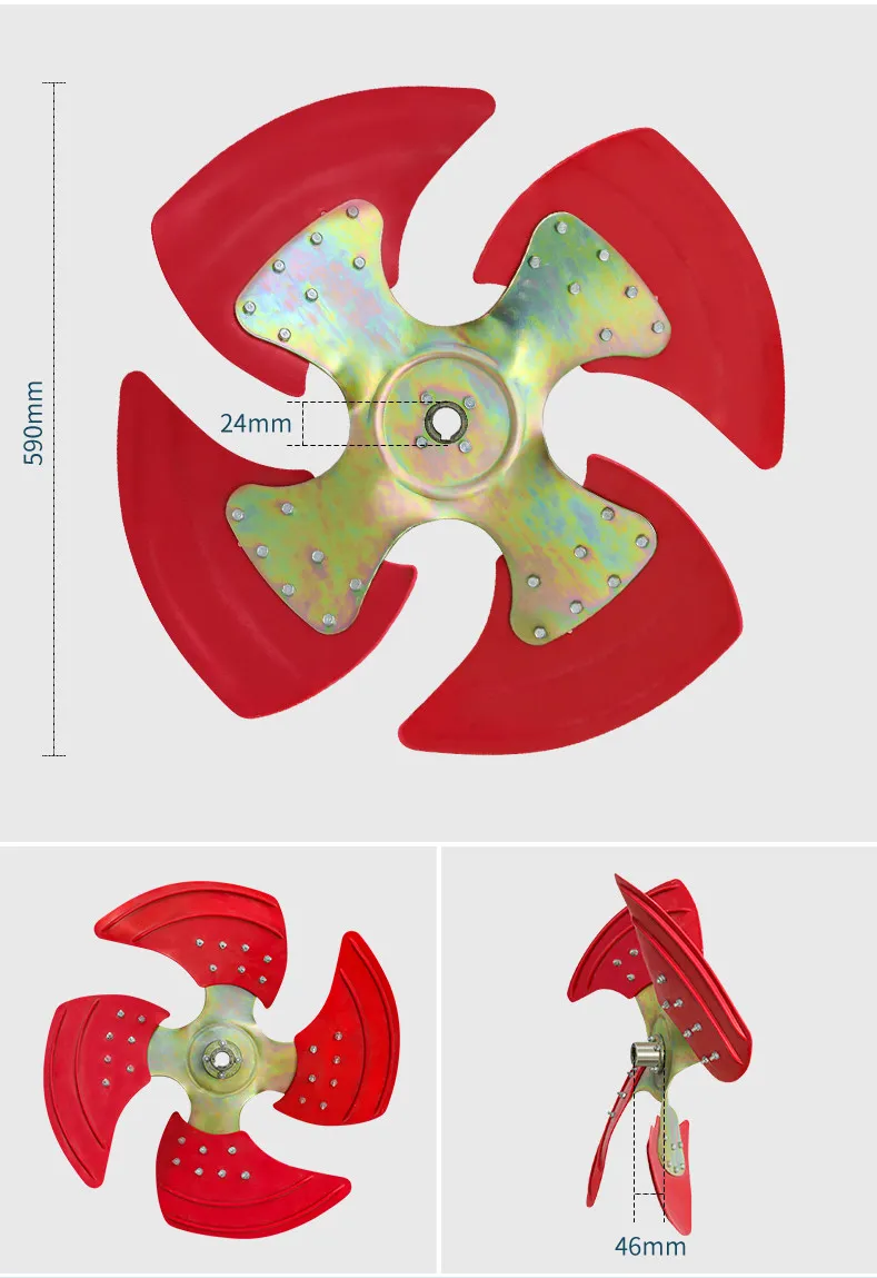 New Air Cooler Fan Blade Air Evaporator Cooler Fan Blade Nylon Type Low