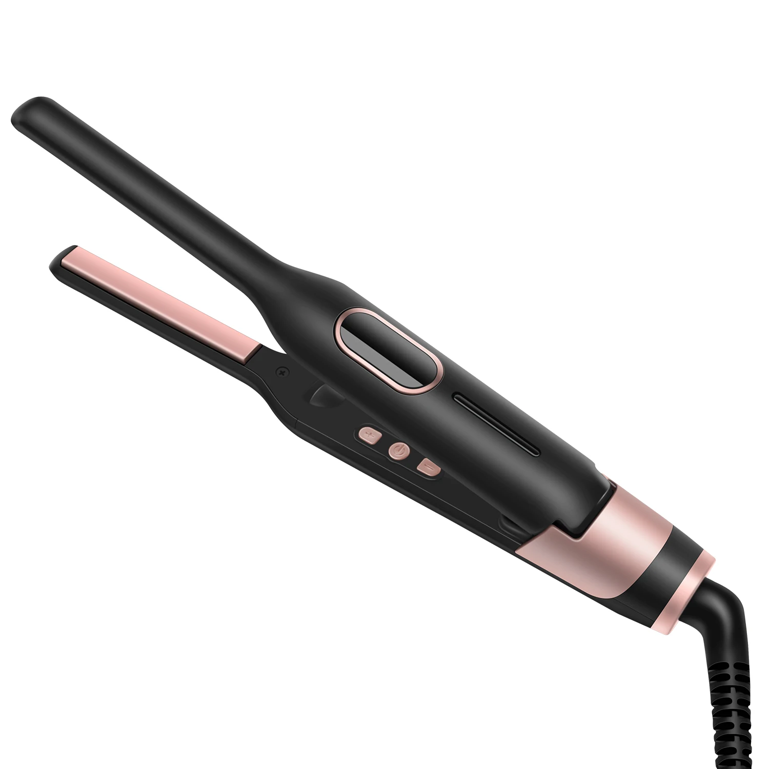 

The Latest Flat Iron Hair Straightener Beard Straightener with Men Short Hair Flat Iron, Black+ross gold, other colors can be customized