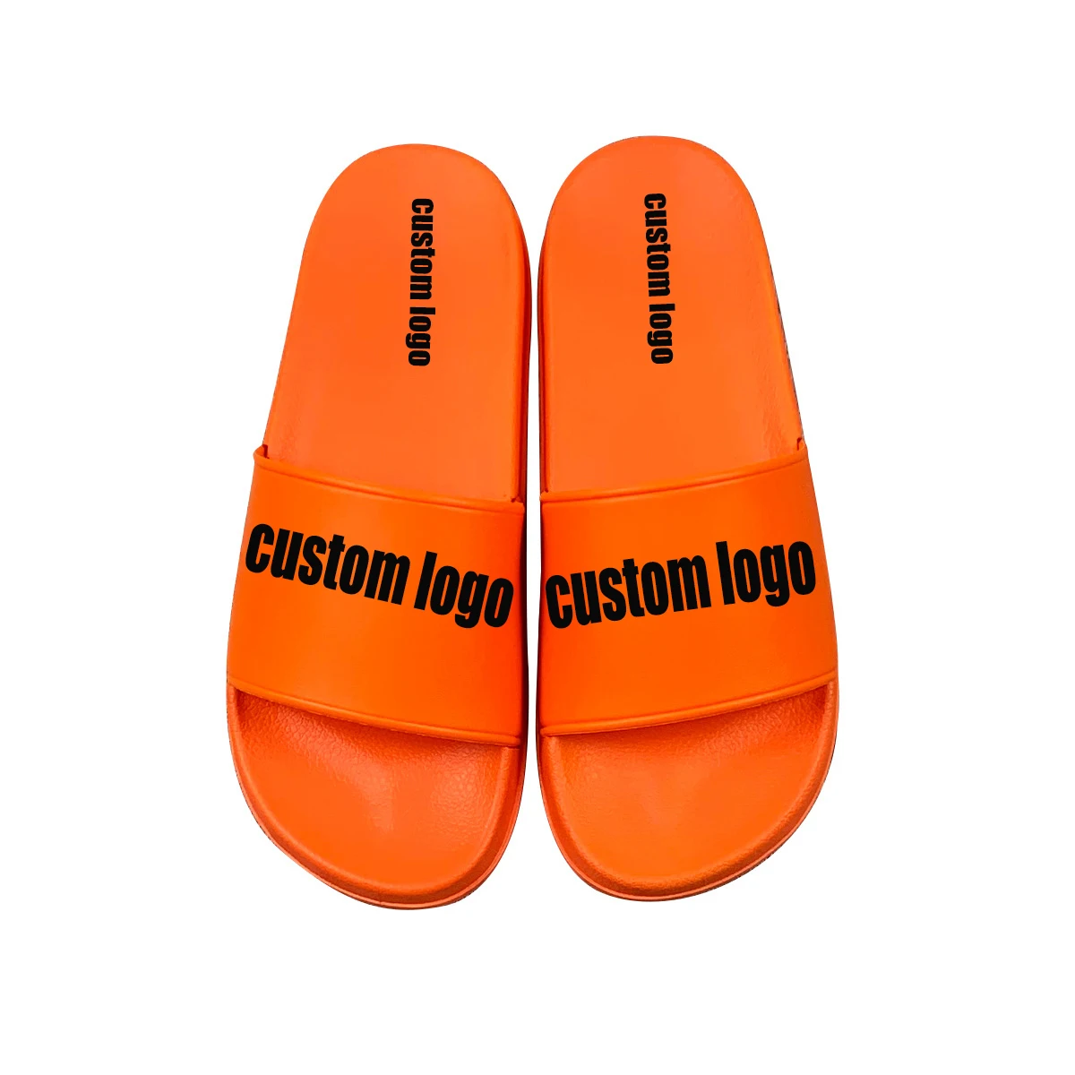 

Indoor House Flat Custom Logo unisex factory price Pvc Sandals Slippers Slides, White/black/yellow/red/pink/navy