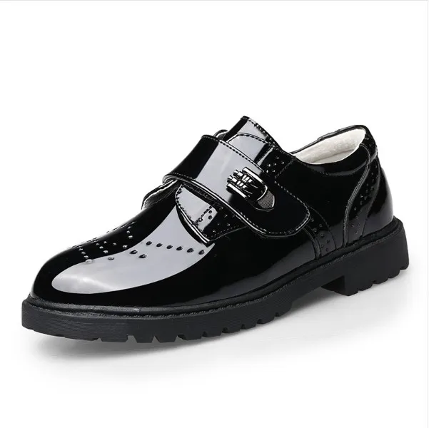 

New Model Children's Leather Shoes Boys Formal Shoes Dress Shoes, Black