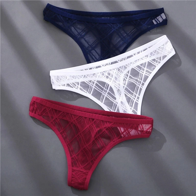 

FINETOO wholesale Women Sexy Lace Panties Sexy Thongs Underwear Ladies G-string panty Underpants Female Thong Lingerie 2021
