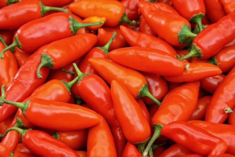 Gloved hands preparing habanero peppers for drying on a clean cutting board