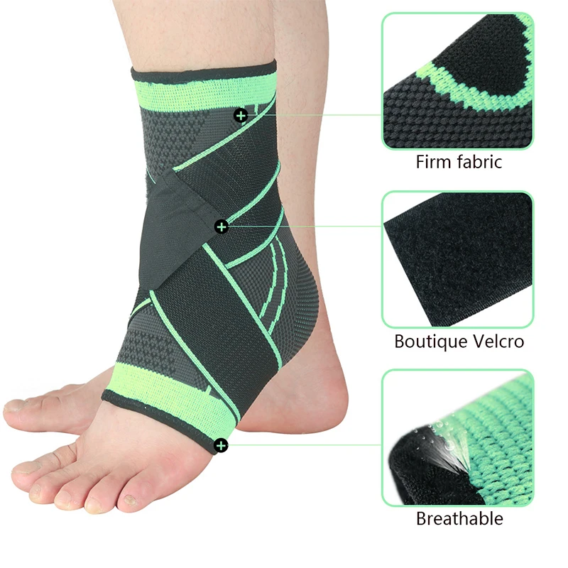 

Sport use breathable fabric protection well fitness orthopedic ankle brace for sale