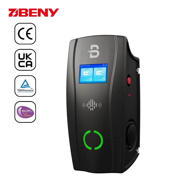 

BENY ev charging station commercial dual output AC wallbox type 2 22KW 11KW ev charger level3 wall mount ev charger