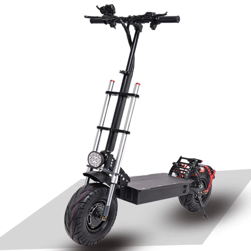 

60V 35A 95-100 Km Electric Scooters Delivery Electric Self Balancing Scooter Electric For Adults, Black