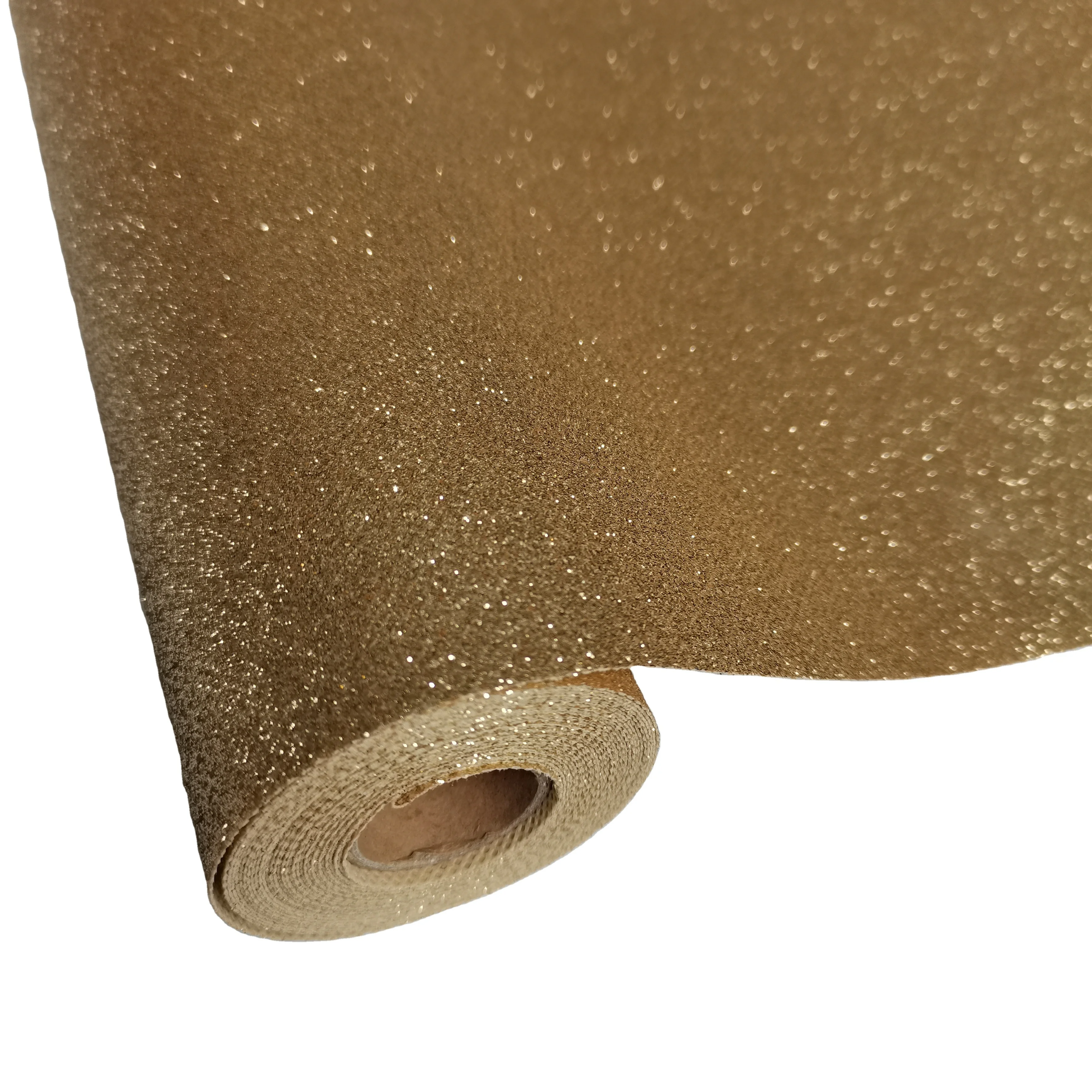 

Wholesale Non-Woven Backing Glitter Fabric For WallpaperCarpet And Table Runner Party Decor