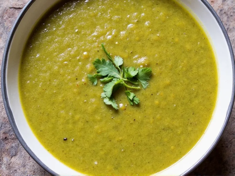 green lentil soup recipe