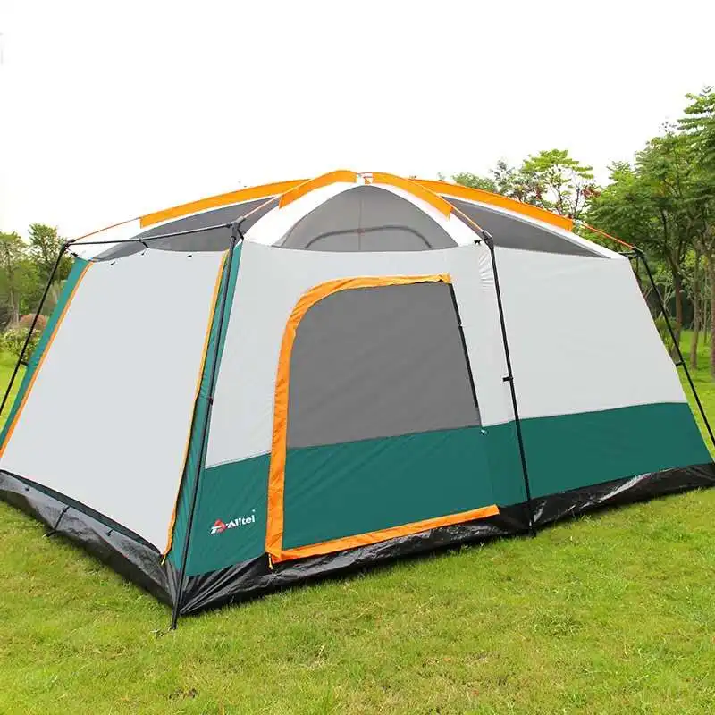 

2021 New sign 8 10 12 Persons Family Large Automatic Instant Outdoor Camping family Tent for sale