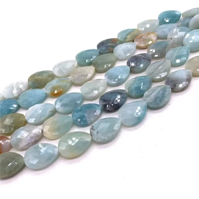 

Factory price best quality china yiwu market shop wholesale drop amazonite stone bead loose gemstone beads for jewelry making, Blue