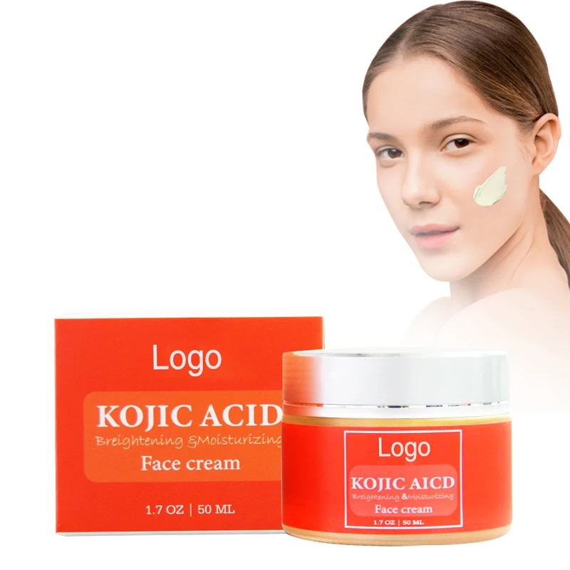 

Wholesale Kojic Acid Face Cream Cuidado De La Piel Skincare Moisturizing Cream Crema Hidratante Skin Brightening Facial Cream