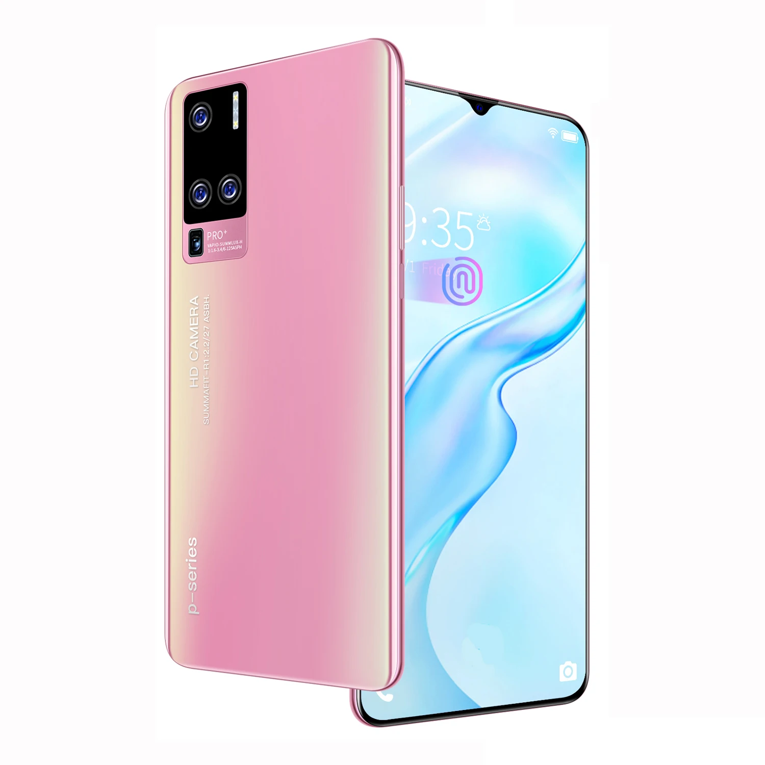 

Wholesale Global Version 6.7 Inch X50 pro Celulares Baratos 5G Side Fingerprint Unlock Smart Phone