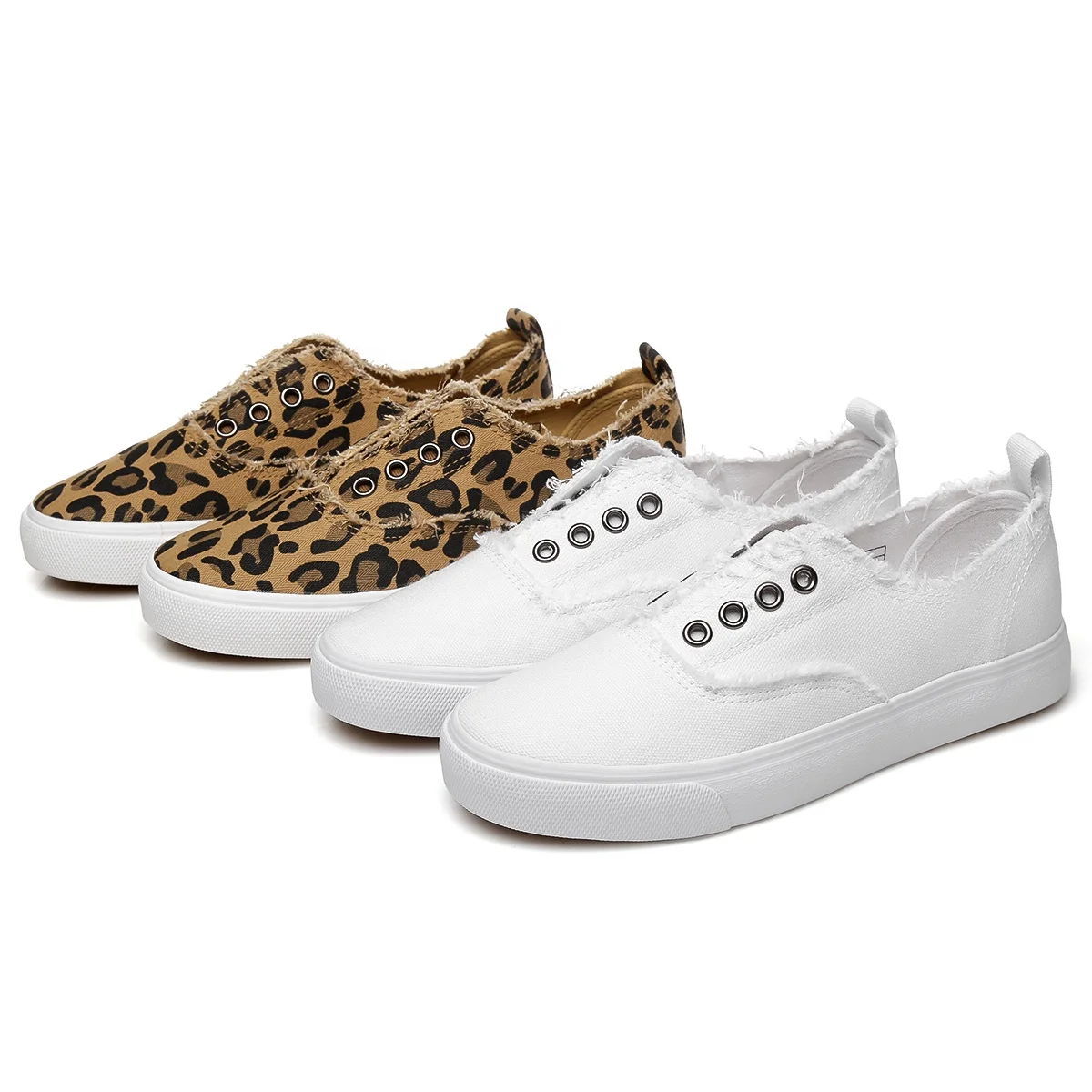 

Professional Custom Rubber Canvas Shoes for Women Girl with Low price