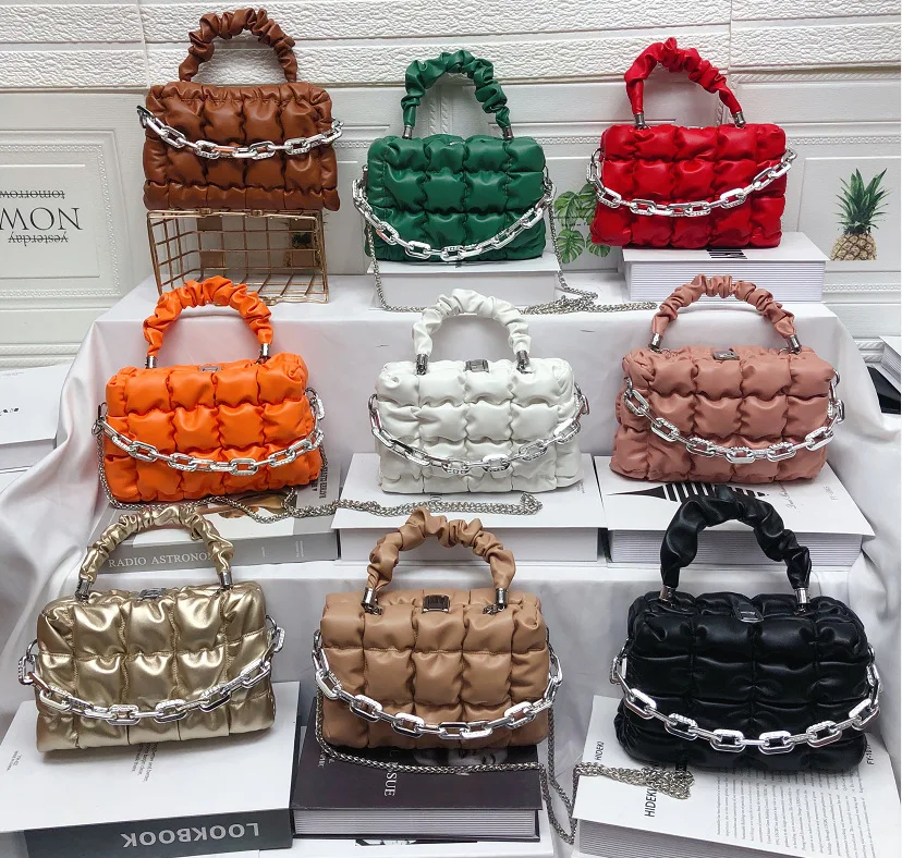 

New brand designer handbags famous brands crossbody chain bag fashion design women branded bags with logo luxury bags, White,red,khaki,green,black,orange,brown,gold,pink