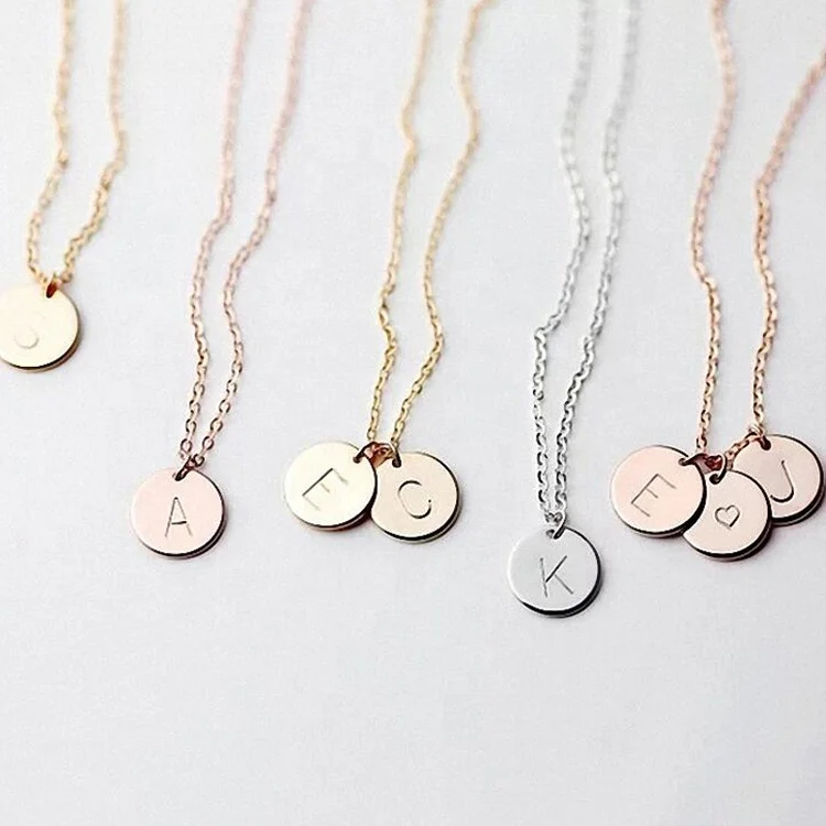 

MIO Wholesale Popular Custom Necklace 2021 New Design Initial Necklace Pendant Necklace For Girls Women