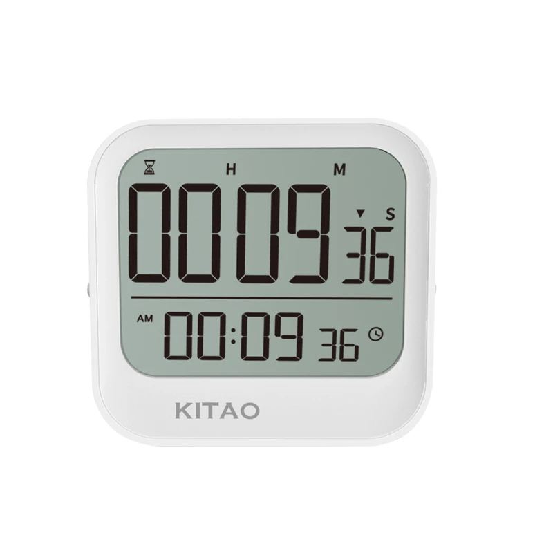 

Kitao 2020 New student digital with mute vibration mode backlight cooking time reminder with alarm clock kitchen countdown timer