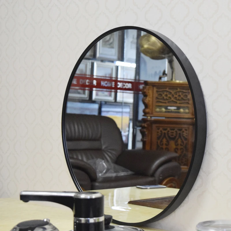 

Ruicheng Factory Aluminum Alloy Frame Wall Mounted Aluminum Mirror Bathroom Hotel Shower Mirror, Black,golden,silver,white,gray,customized