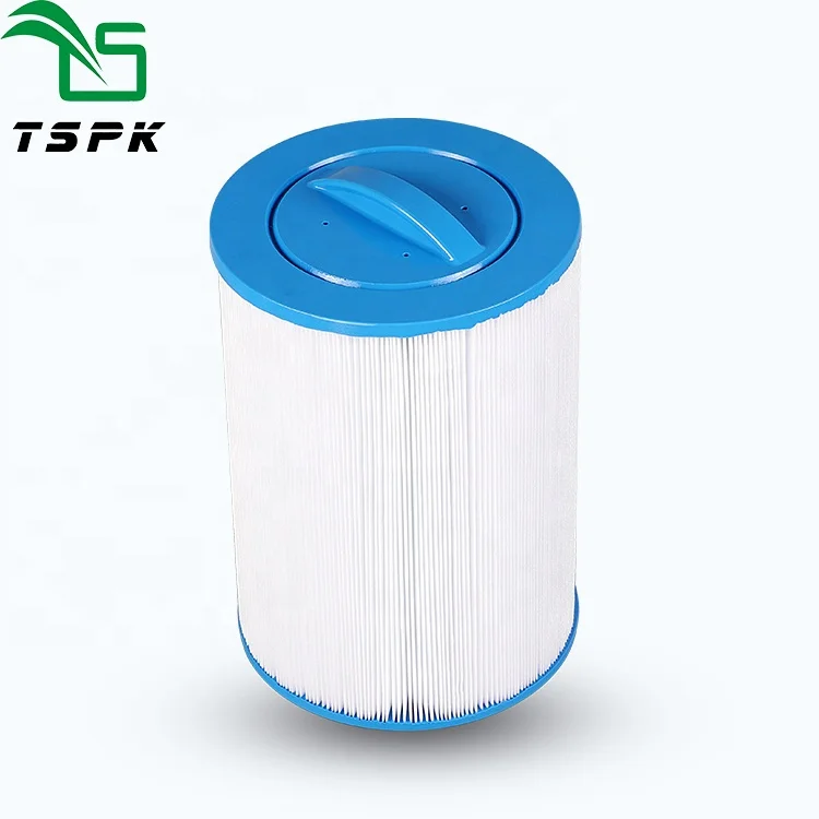 

Spa Filter Hot Tub Cartridge SAE Thread Unicel 6CH-940 Replacement Filter Cartridge, Blue/ white
