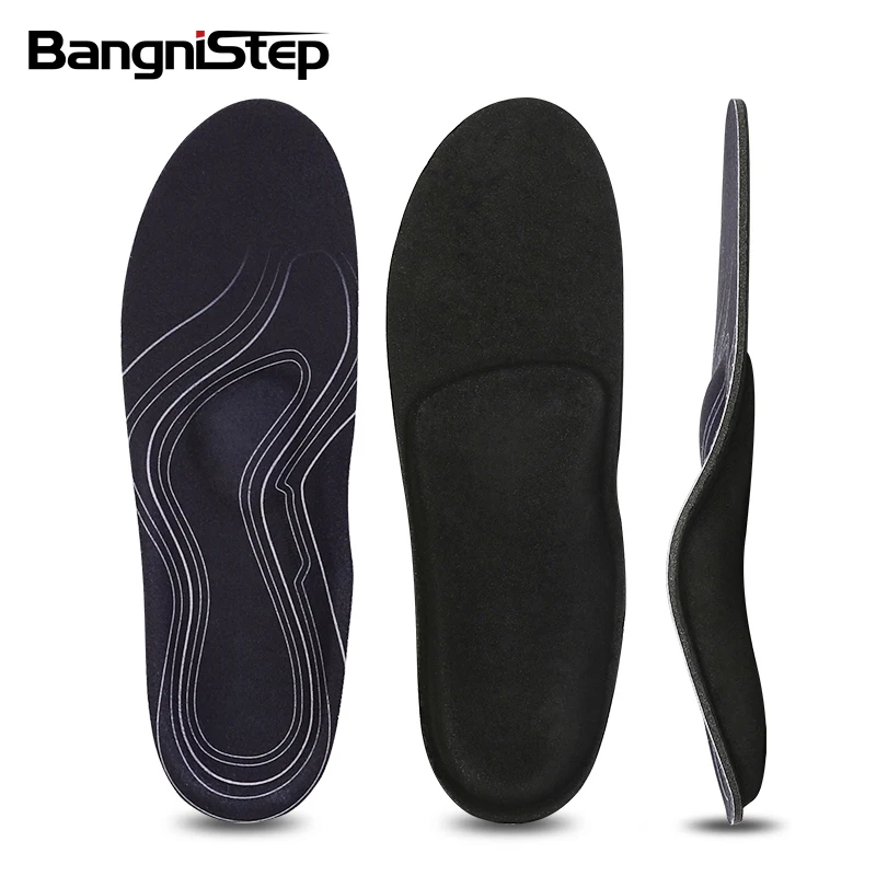 

3 Point Balance Cork Arch Support Orthotic Insoles for Serious Flat Foot