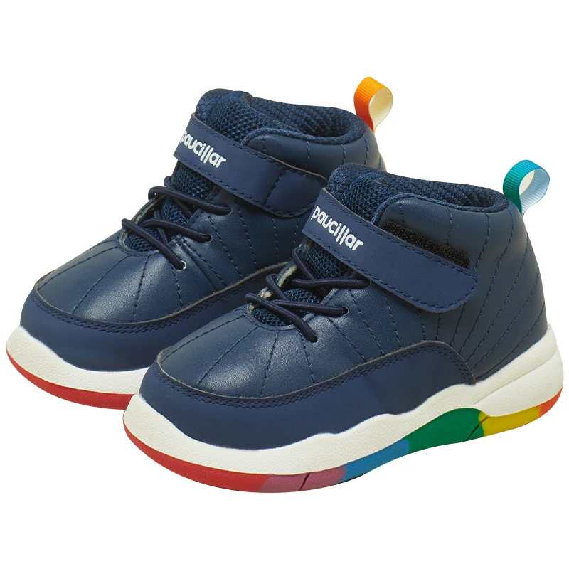 

Warmly soft hot kids fashion Breathable flexible non-slip casual sneakers sports shoes, As picture show or customized