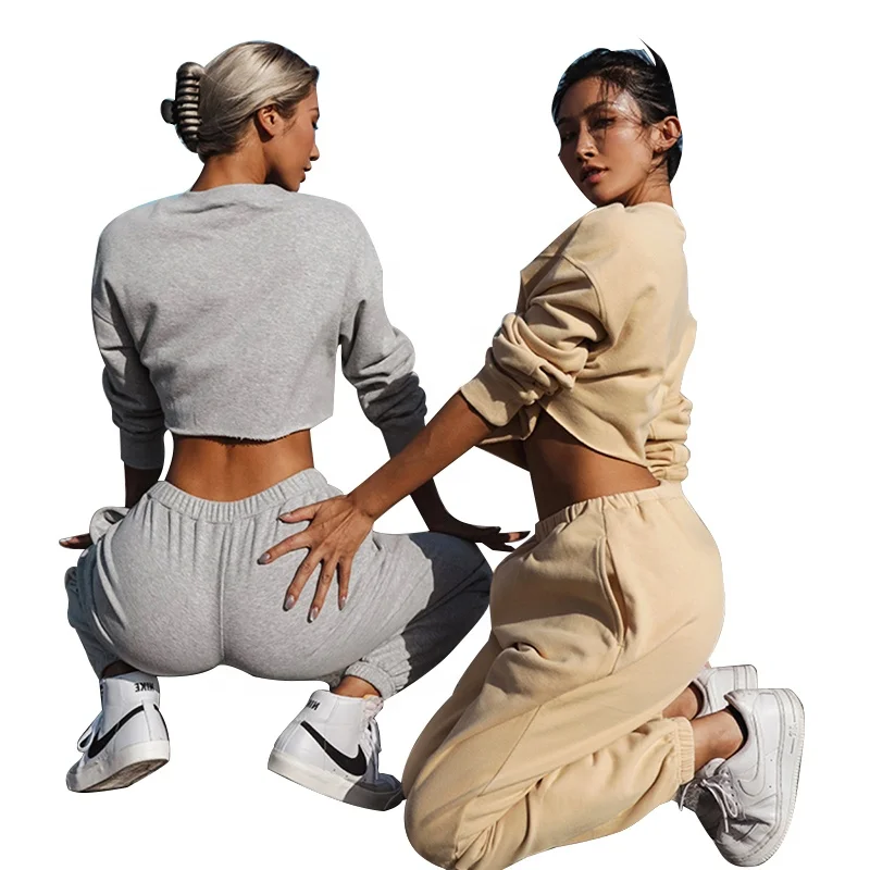 

Women's Hoodie Sweater Thicken Fabric Women's Fleece Jogging Sportswear Material Polyester/Cotton, Custom colors