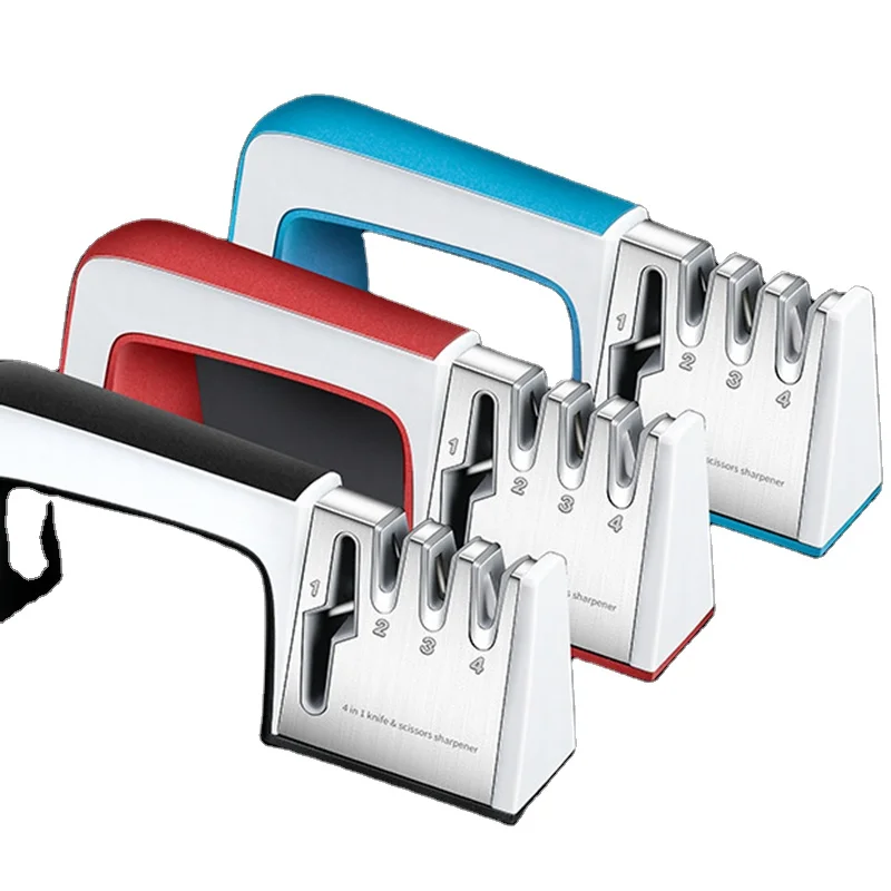 

Zogifts knife sharpener professional three-stage kitchen knife sharpener