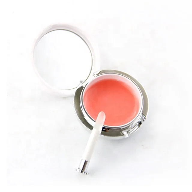 

Brand new gloss lipgloss with high quality custom smooth lip scrub, Pink