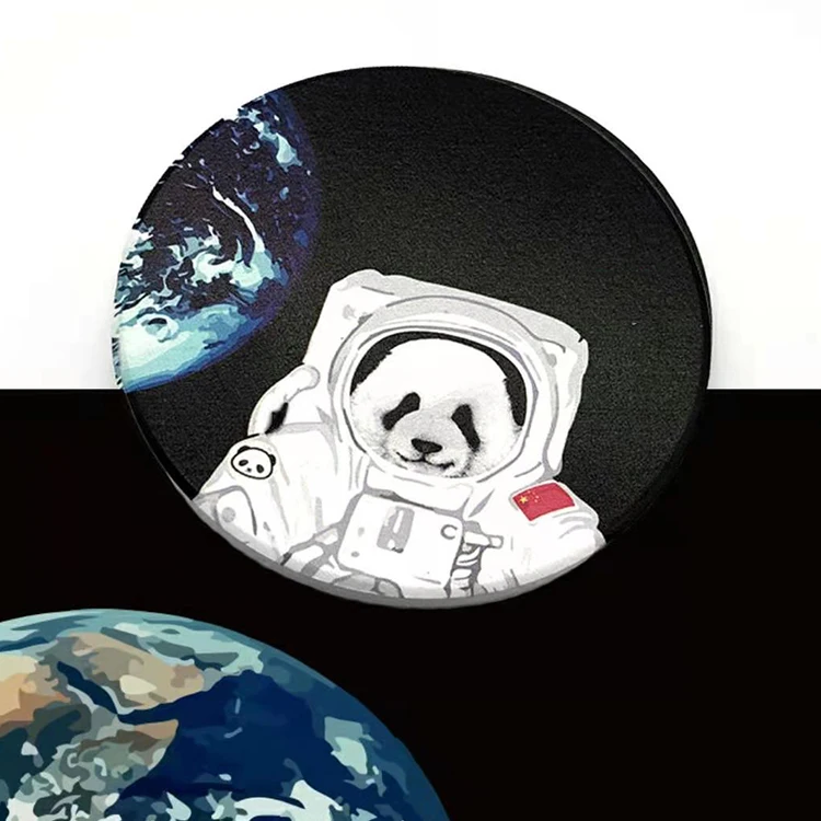 

Jia Yi Panda Dressed As Astronaut Zeramika Mendi Ceramiczne Keramicki Bottle Coaster Diatomite Coaster