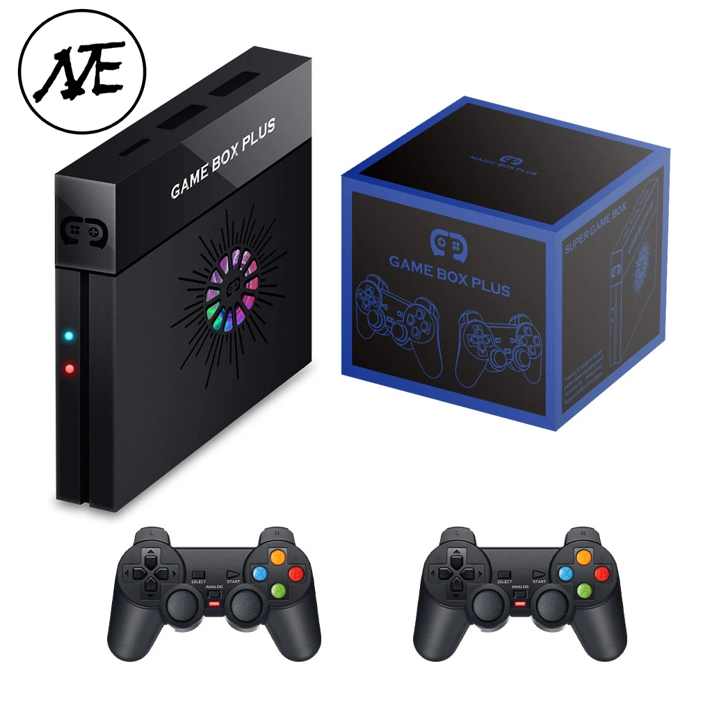 

Newest X6 Super Game Box Plus Video Games Console 4k HD 64G/128G With 10000+ Games Classic Gaming Consoles For Ps1/N64