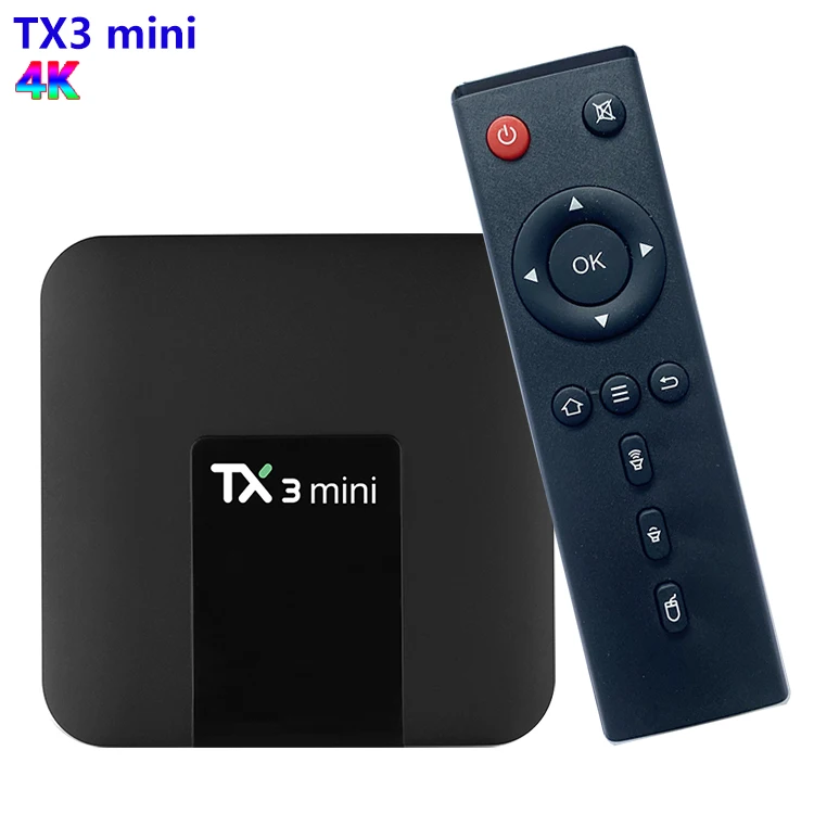 

TX3 Mini S905W Mini Digital Display TV Box 2G/16G WiFi BT Network Set-Top Box built-in wifi Android8.1 TV Box