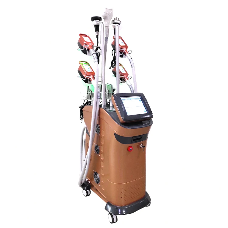

360 degree cooling cryotherapy fat freezing criolipolisis machine with cavitation system