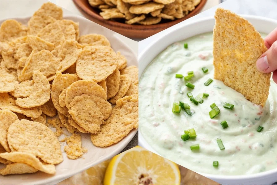 Ranch dip in a bowl with veggies on the side