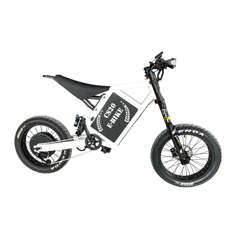 

Wholesale Enduro Bomber CS20 72v 30ah 5000w Brushless Motor Ebike Off Road Mountain Sport Electric Dirt Bike For Adult, As picture show