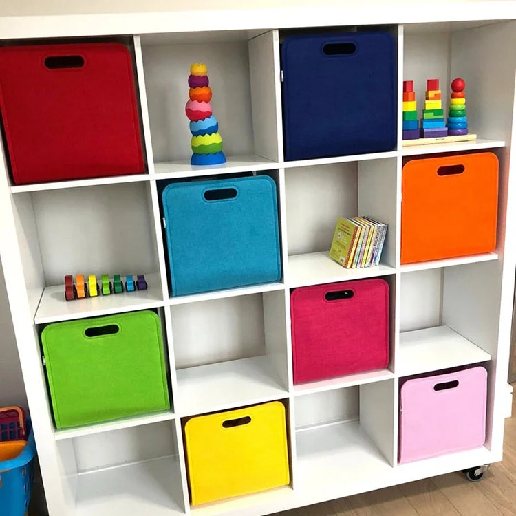 

TB-A010 colored foldable nappy bin storage organizer storage bin, Customized color